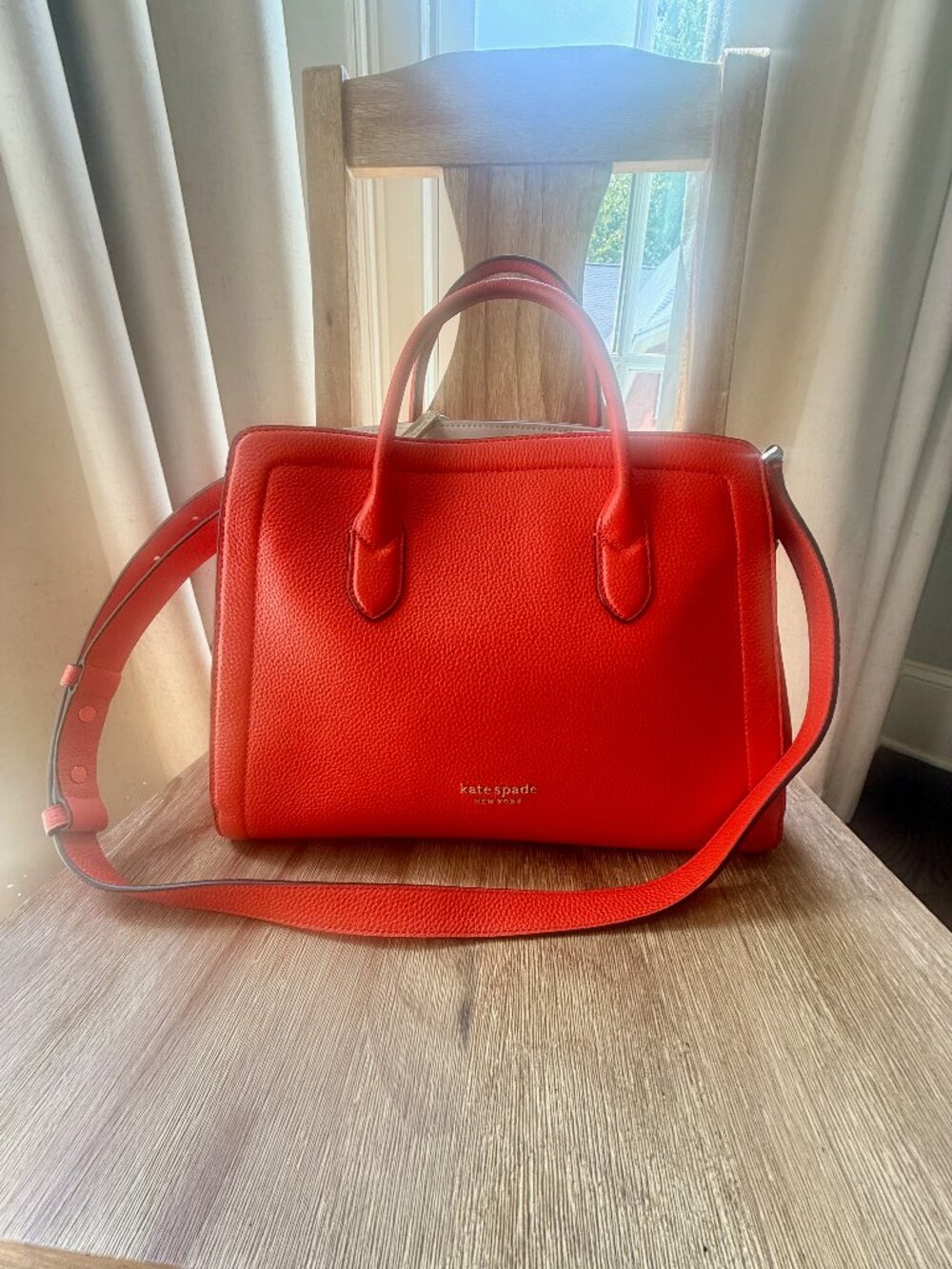Kate Spade Madison Saffiano Leather Satchel (Large)